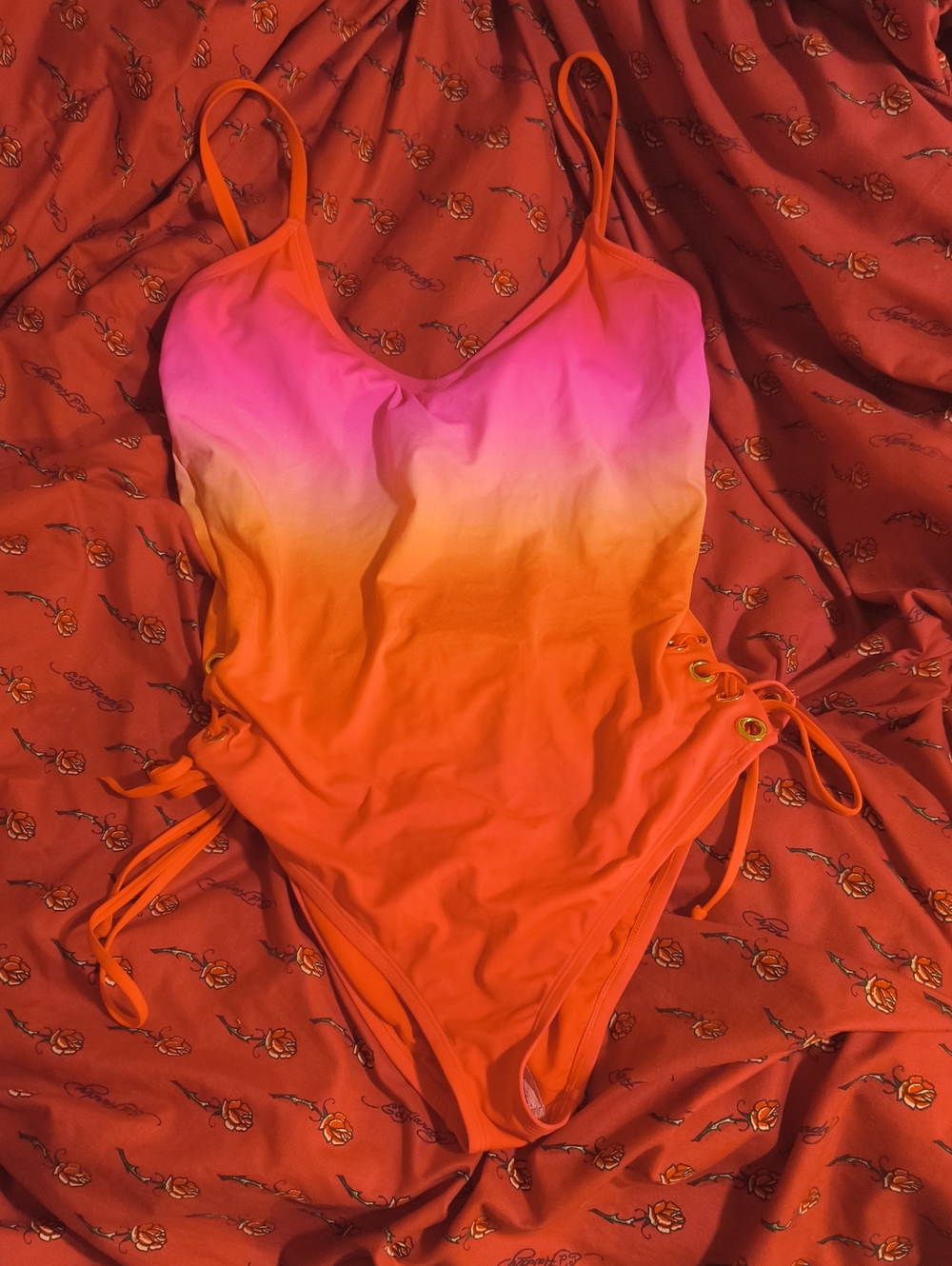 Women's Freely Ombre Swimsuit Size XL Nwot